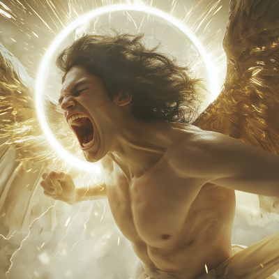 Angry Androgynous Angel