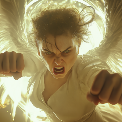 Angry Androgynous Angel