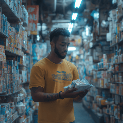 Store Keeper at Work
