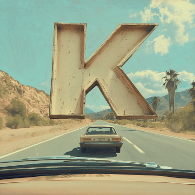 Driving Letter K