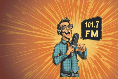 Vintage Radio Host