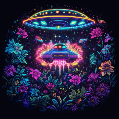Floral Space Invaders