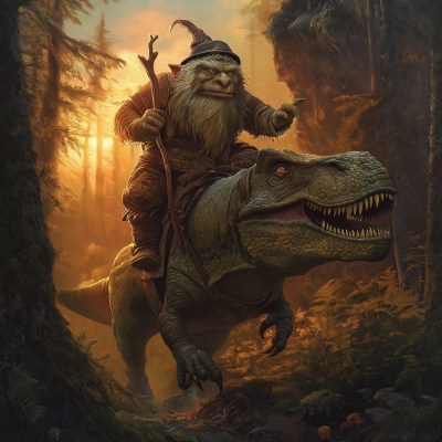 Troll in the Woods