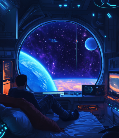Alien Spaceship Interior