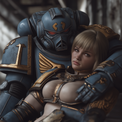 Warhammer Barracks Scene
