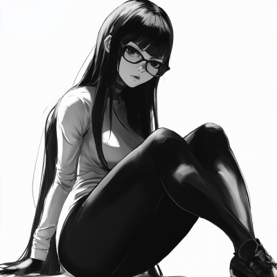 Manga Girl Portrait