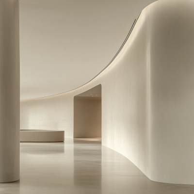 Elegant Open Space Wall