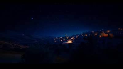 Night in Ancient Bethlehem