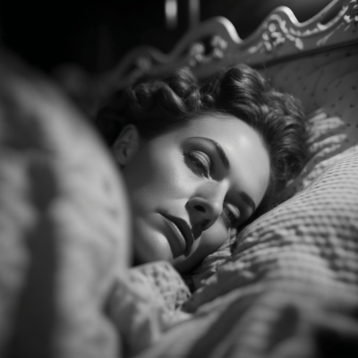 1940s Lady Sleeping