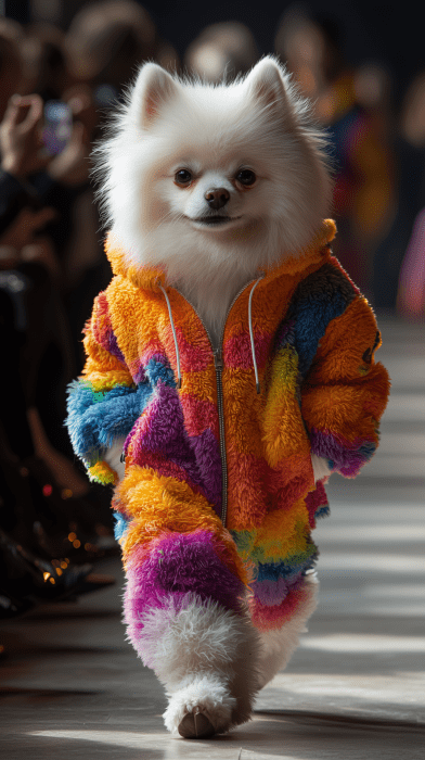 Pomeranian Fashion Show