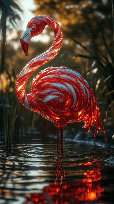 Graceful Flamingo