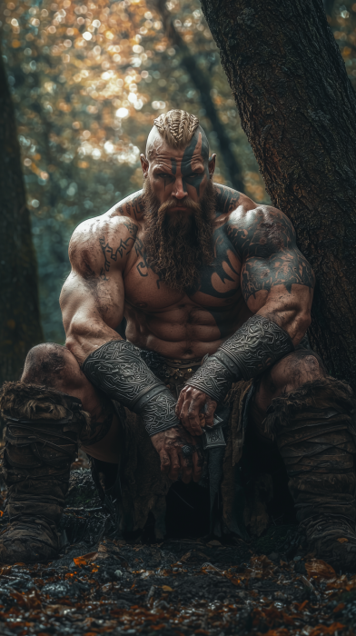 Fierce Viking Warrior