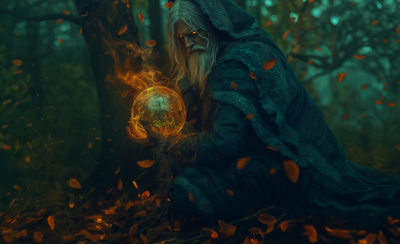 Male White Wizard