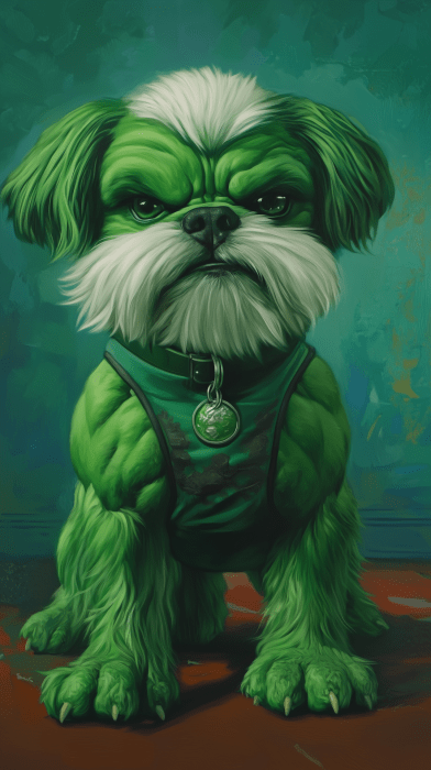 Shih Tzu Hulk