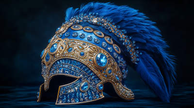 Majestic Greek Helmet