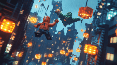 Iconic Scene from Spider