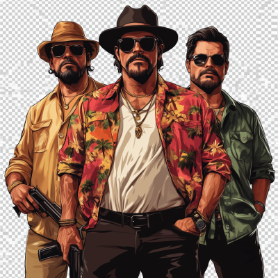 GTA Style Cartel Characters