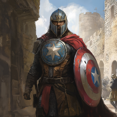 Medieval Captain America
