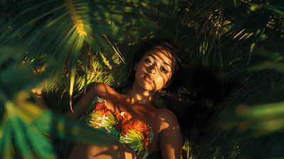 Hula Dancer in Shade