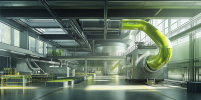 Futuristic Waste Collection Terminal