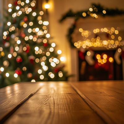Cozy Christmas Room
