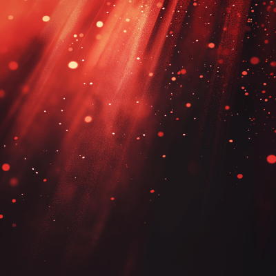 Red Bokeh Background