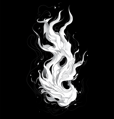 Minimalist Flame Atronoch Design