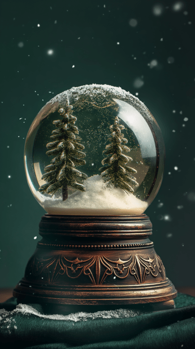 Fancy Snow Globe