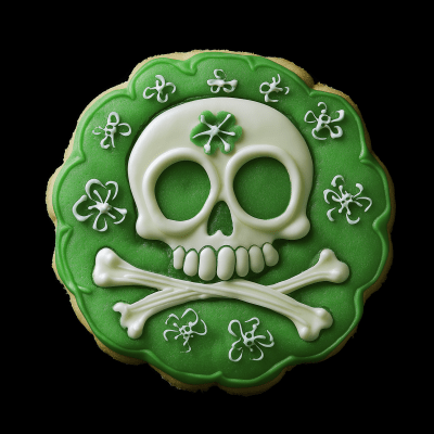 Skull and Crossbones Cookie