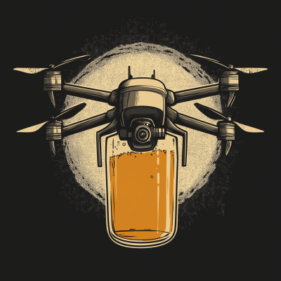 Drone Beer Logo