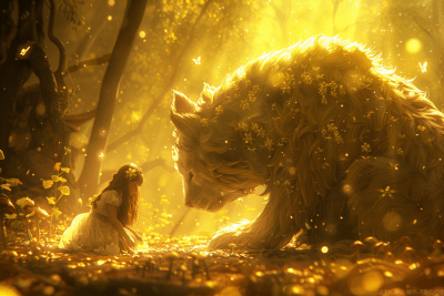 Magical Forest with Elf