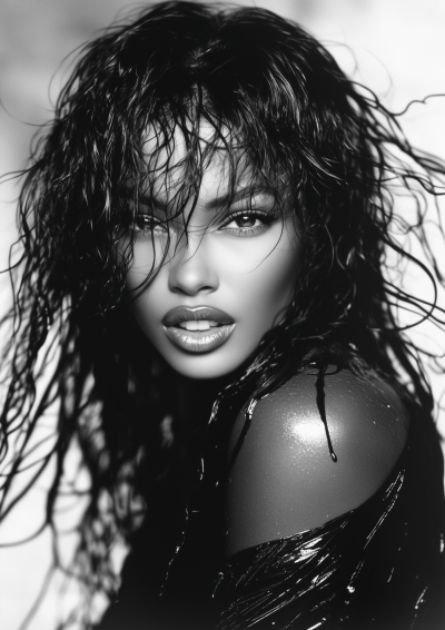 Portrait of Naomi Campbell