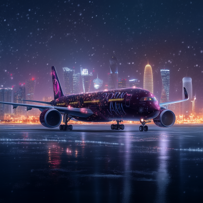 Christmas Qatar Airways