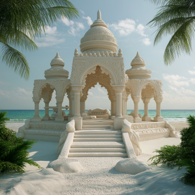 Luxurious Beach Temple