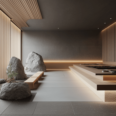 Conceptual Japanese Restaurant