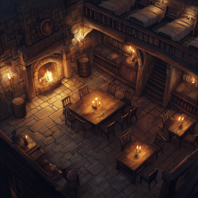 Cozy Tavern Interior