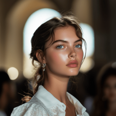 Model on Catwalk