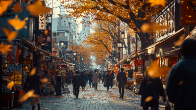 Autumn Street Scene