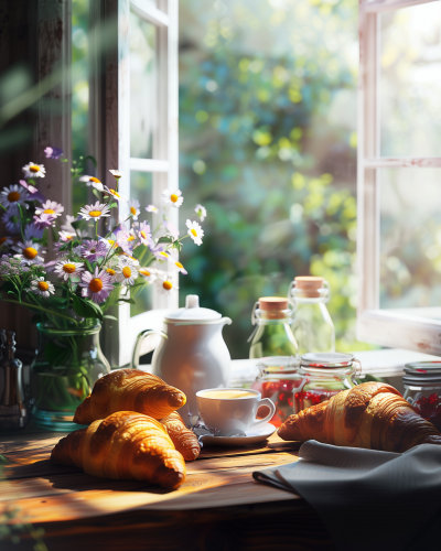 Rustic Breakfast Spread