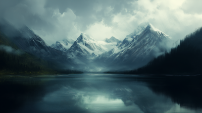 Serene Mountain Landscape