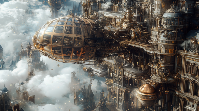 Steampunk Airship Adventure