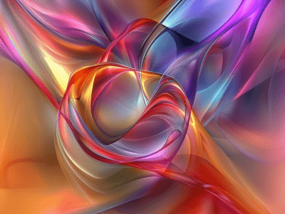 Vibrant Abstract Swirls