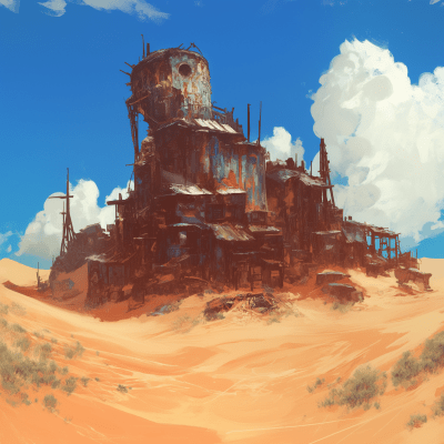 Ancient Desert Village