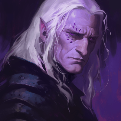 Drow Male Magician