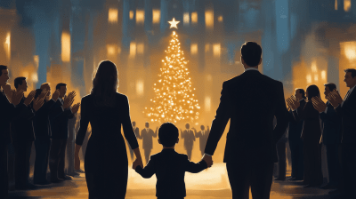 Emotional Christmas Walk