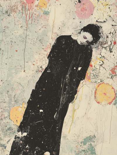 Woman Buried in Snow