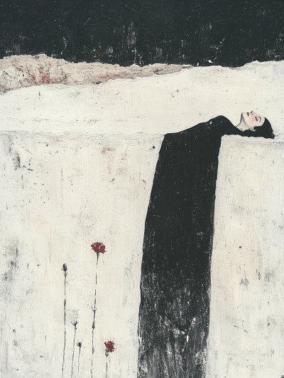 Woman in Snow