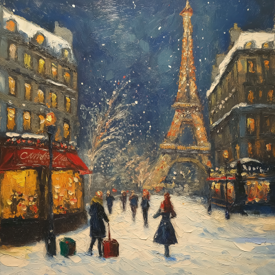 Paris in Christmas Spirit