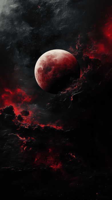 Red Moon Wallpaper