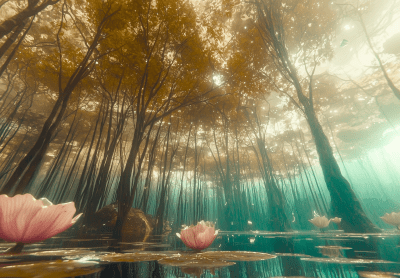 Enchanting Underwater Forest